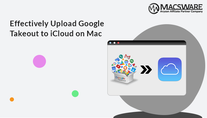 upload Google Takeout to iCloud