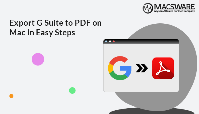 export G Suite to PDF